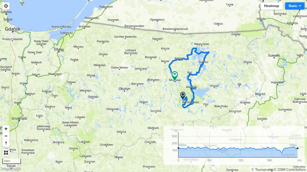 Mazury wyprawa rowerowa