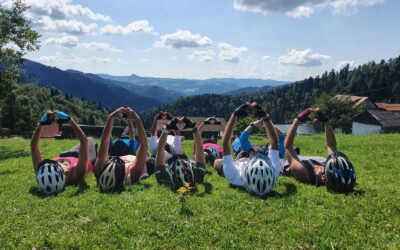 Pocztówka z rowerowych wakacji